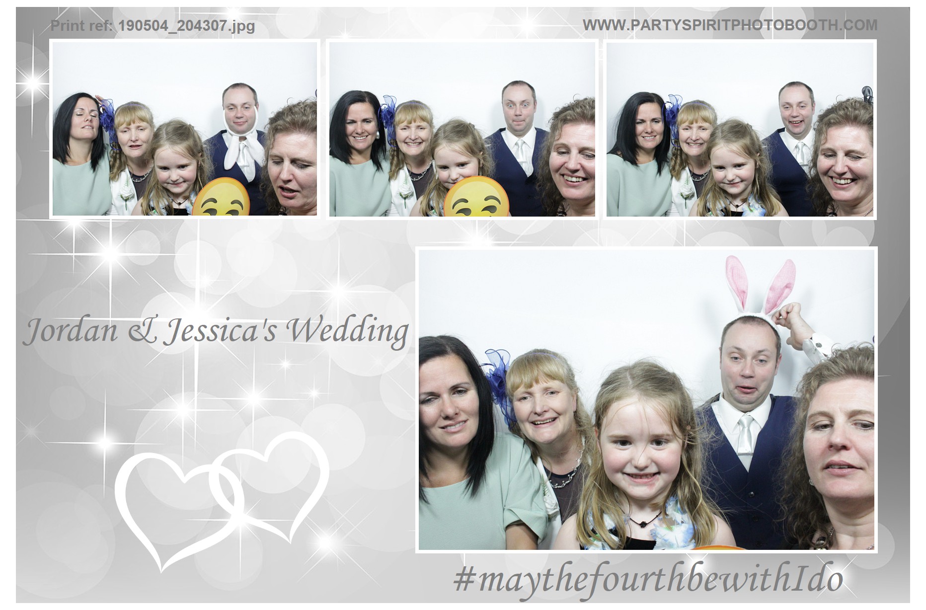 Jordan and Jessica's Wedding | View more photos from the event at gallery.partyspiritphotobooth.com/u/PartySpiritPhotoBooth/Jordan-and-Jessicas-Wedding